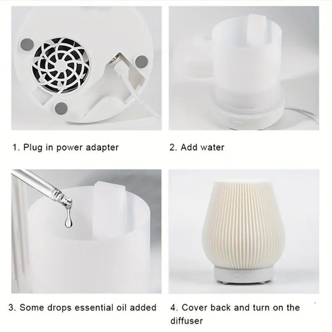 USB Powered Ultra sonic Air Humidifier